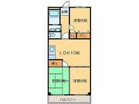 愛知県名古屋市中川区万場3(マンション)の賃貸物件の間取り