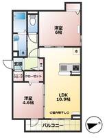 物件の間取り画像