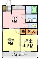 ウェルシーハイムの間取り