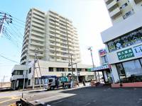 大あみハイツA棟の外観