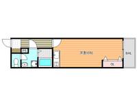 大阪府藤井寺市林4(アパート)の賃貸物件の間取り