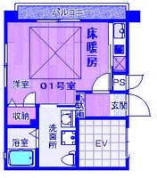 ラ・フォンテの間取り