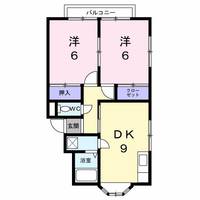 新潟県新潟市中央区近江2(アパート)の賃貸物件の間取り