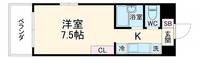 バウスクロス市川の間取り