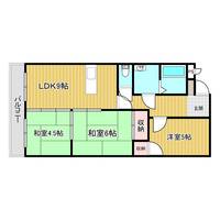 コーポ平野の間取り