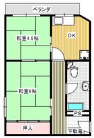 平光マンションの間取り