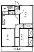 サンライフ中島の間取り