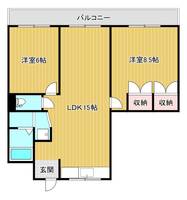 物件の間取り画像