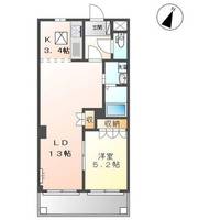 愛知県日進市米野木台5(マンション)の賃貸物件の間取り