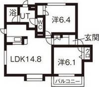 リバーフィールドの間取り