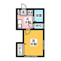 Kカトレアの間取り