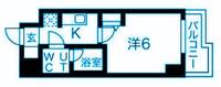 神奈川県川崎市中原区新丸子東1(マンション)の賃貸物件の間取り