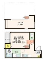 大阪府大阪市旭区中宮2(アパート)の賃貸物件の間取り