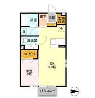東京都練馬区東大泉6(アパート)の賃貸物件の間取り