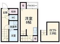 ルークス名古屋の間取り