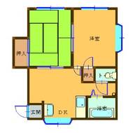 マンハイム幸Bの間取り