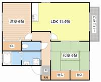 物件の間取り画像