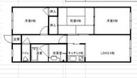 キャロットマンションの間取り