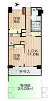 日神パレステージ武蔵関の間取り