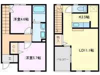 物件の間取り画像