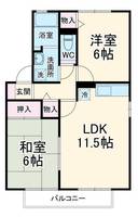 物件の間取り画像