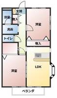 物件の間取り画像
