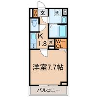 神奈川県横浜市神奈川区三ツ沢南町(アパート)の賃貸物件の間取り