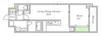 大阪府大阪市淀川区三津屋北3(マンション)の賃貸物件の間取り