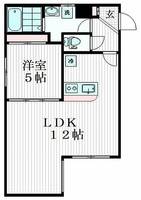 東京都板橋区東坂下2(マンション)の賃貸物件の間取り