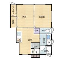 物件の間取り画像