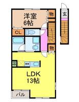 物件の間取り画像