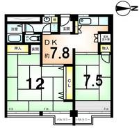 物件の間取り画像