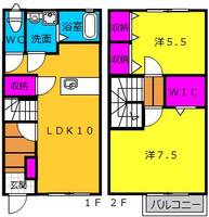 物件の間取り画像