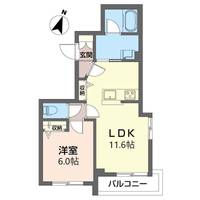 サルーテ三軒茶屋の間取り
