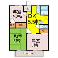 さくらハイツの間取り