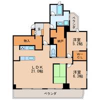 徳川1丁目パークマンションの間取り
