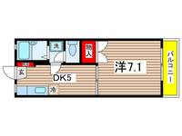 ジャンポール Bの間取り