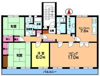 物件の間取り画像