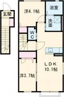 物件の間取り画像