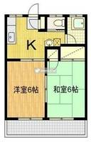 ベルメゾン若狭第三の間取り