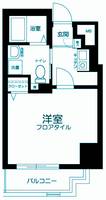 神奈川県横浜市西区浅間町1(マンション)の賃貸物件の間取り
