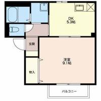 オラシオン Dの間取り