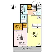 徳島県徳島市蔵本元町2(マンション)の賃貸物件の間取り