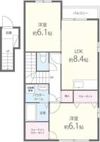 キャピタルハウスの間取り