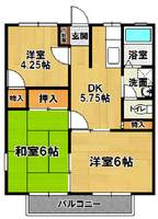 サンビレッジ稲荷前の間取り