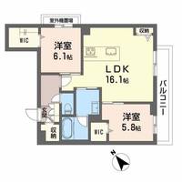 物件の間取り画像