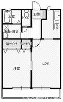 グランコート愛野の間取り