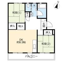 物件の間取り画像