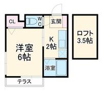 YSハイツの間取り