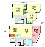 物件の間取り画像